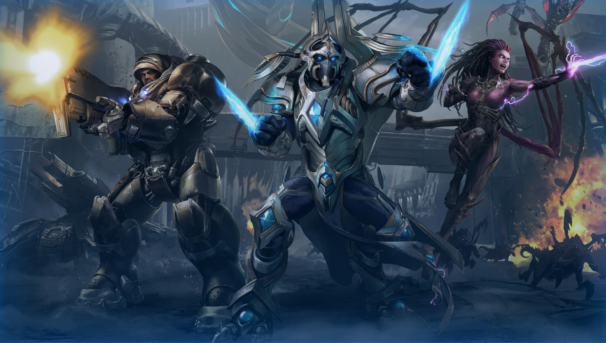 Magnífico, Starcraft enseña pre-órdenes, precios y paquetes para las 3 facciones